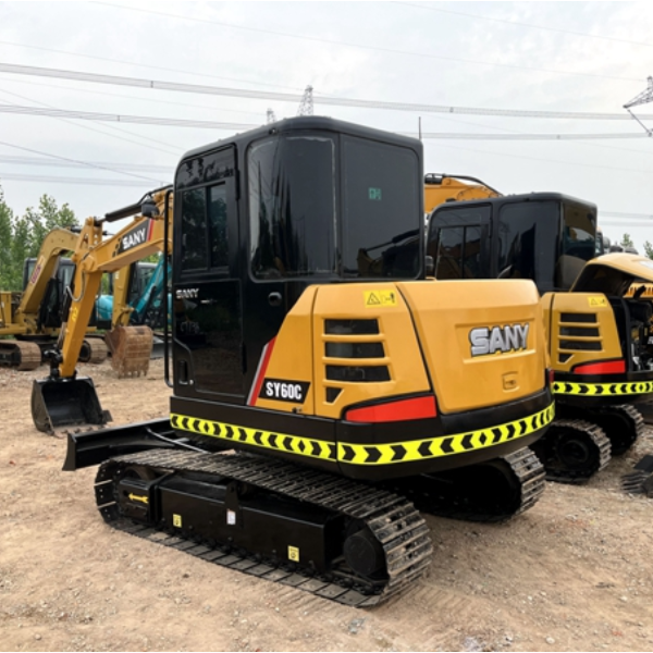 Used Sany SY60C Crawler Excavator Machine