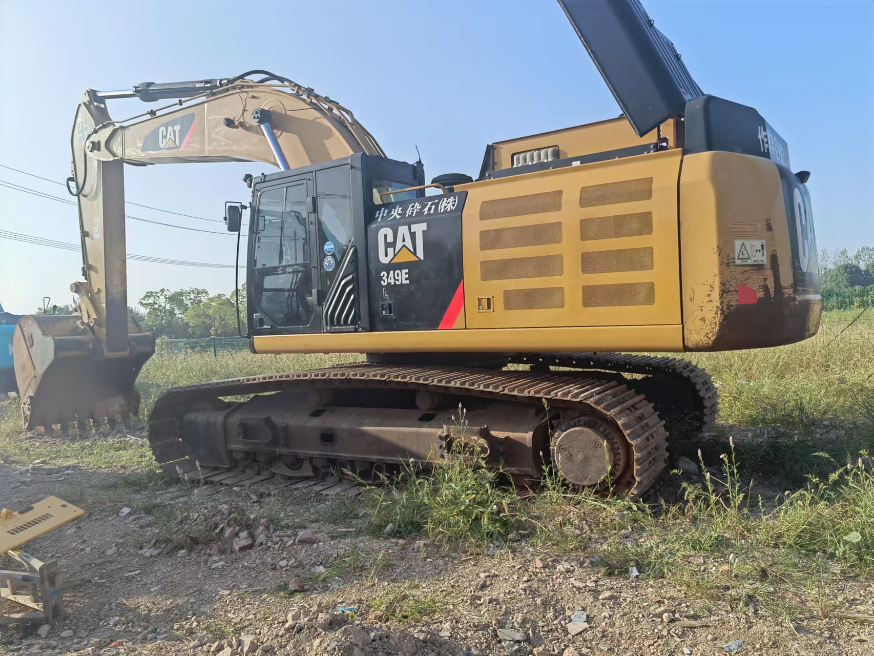 Горячая продажа б/у Cat349EL гидравлический экскаватор