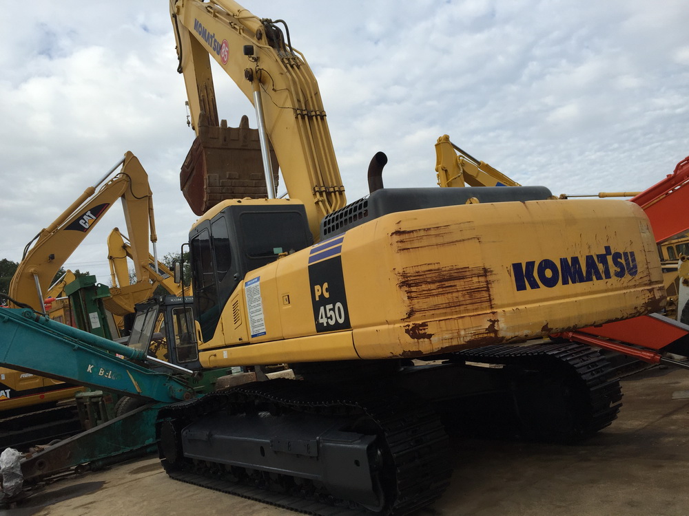 Venta caliente Japón Komatsu PC450 excavadora de orugas usada