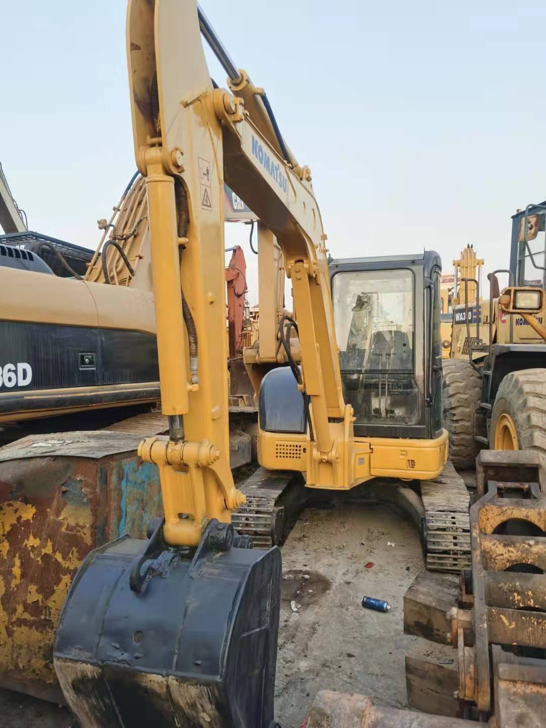 Cheap Price Used PC55mr Excavator digger Machine