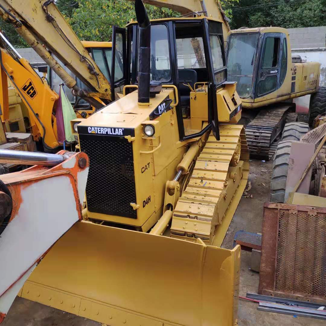 Machine de construction de bulldozer CatD4H originale d'occasion