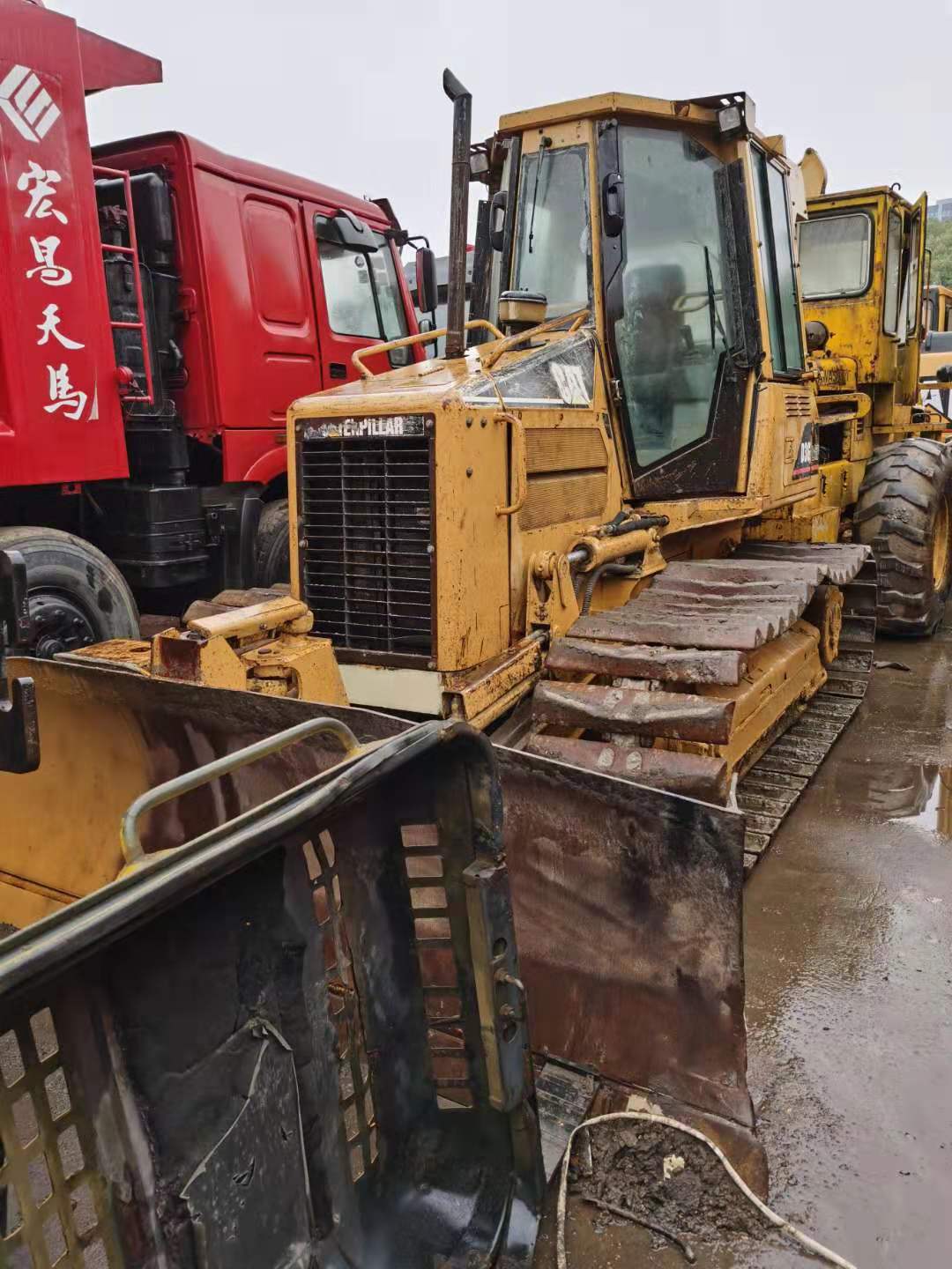 Maquinaria de construcción usada Bulldozer CatD3G original