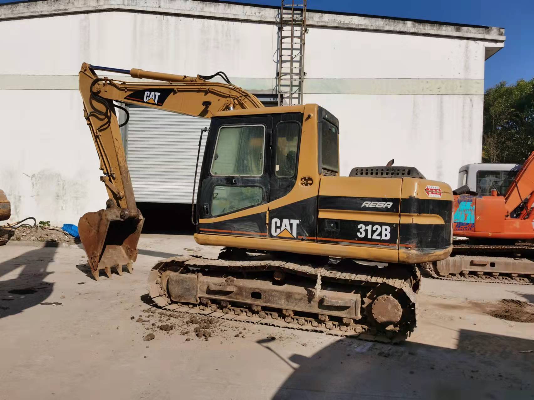 Original Used CAT312B Crawler Excavator with EPA