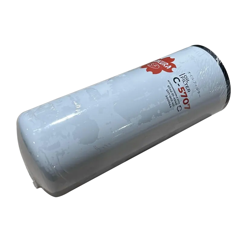 Hot Sale Excavator Parts C-2705 C-5204 C-5704 C-5707 Engine Oil Filter for PC300 PC360-7