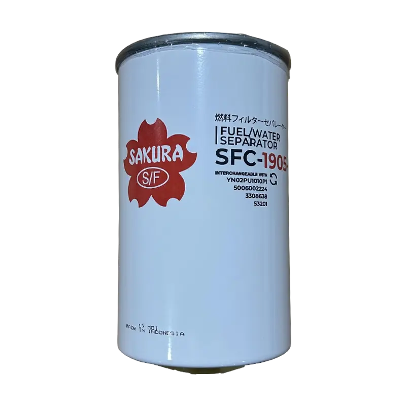High Quality Excavator Parts Fuel Filter SFC-1905-10 for Cummins- Engine PC200 PC220-6 PC220-7 Wa380-3 Hyundai R150-9 R210-3 R210-5 R210-7 R260 R275