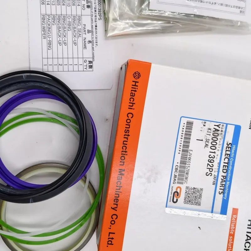 Excavator Parts YA00001392PS Bucket Cylinder Repair Seal Kit Fit ZX200 ZX210-3-5G-5A ZX330