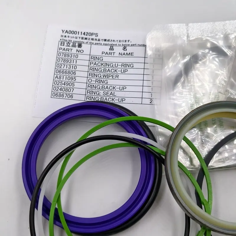 High Quality Excavator Parts YA00001396PS Boom Cylinder Repair Seal Kit For ZX200/210-3-5G-5A