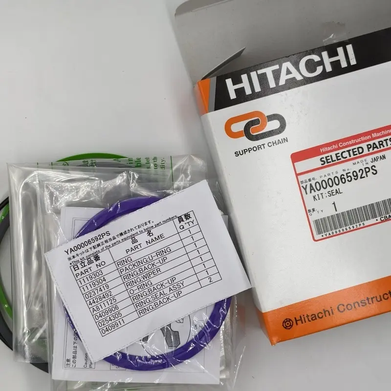 Bucket Cylinder Seal Kit YA00006592PS Fit for Hiatchi ZX230 ZX240-3 ZX240-3G