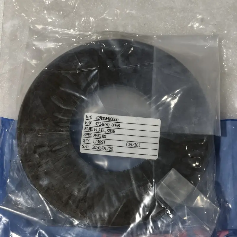 High Quality Excavator Parts Thrust Plate 3724670-0058 0816209 Swing Motor Shoe for ZX30-5A/M5X180