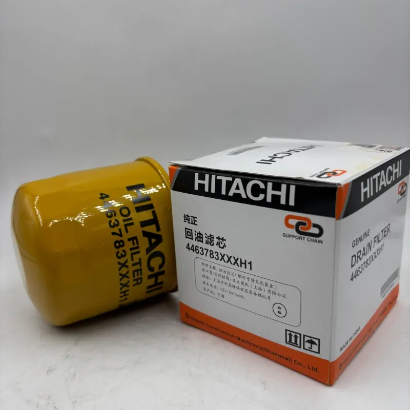 Хорошая цена на масляный фильтр экскаватора 4463783 4463783XXXH1 для HITACHI ZX70 ZX75 ZX80 ZX85