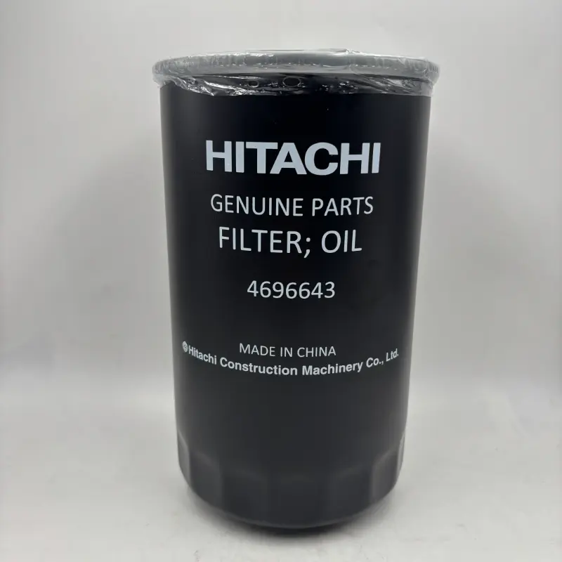 Оригинальная деталь масляного фильтра 4696643 для экскаватора Hitachi ZX240-3 ZX200-3 ZX360-3 ZX470-3