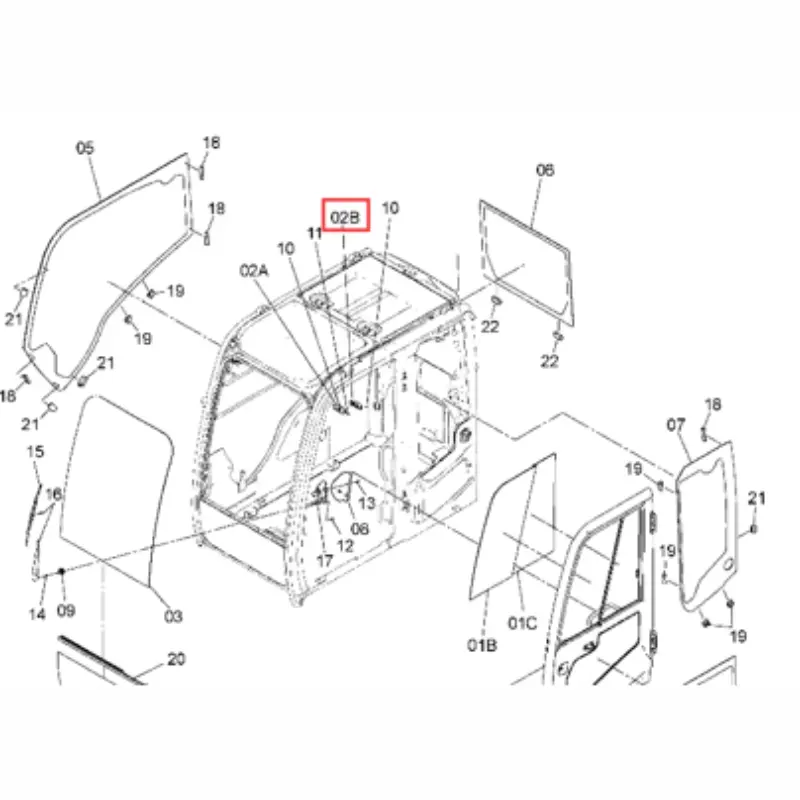 HITACHI 4658091 ZX130 ZX200 ZX240 ZX330 ZX350 (2)