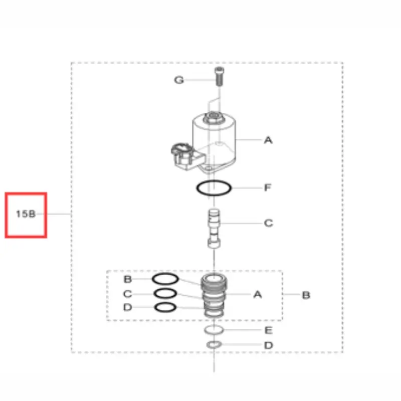 Solenoid Valve 9314145 For HITACHI ZX130-5A ZX200-5A ZX200-6 ZX240-5A ZX250-6 ZX260LCH-5A ZX330LC-6 ZX350LCH-6 (1)