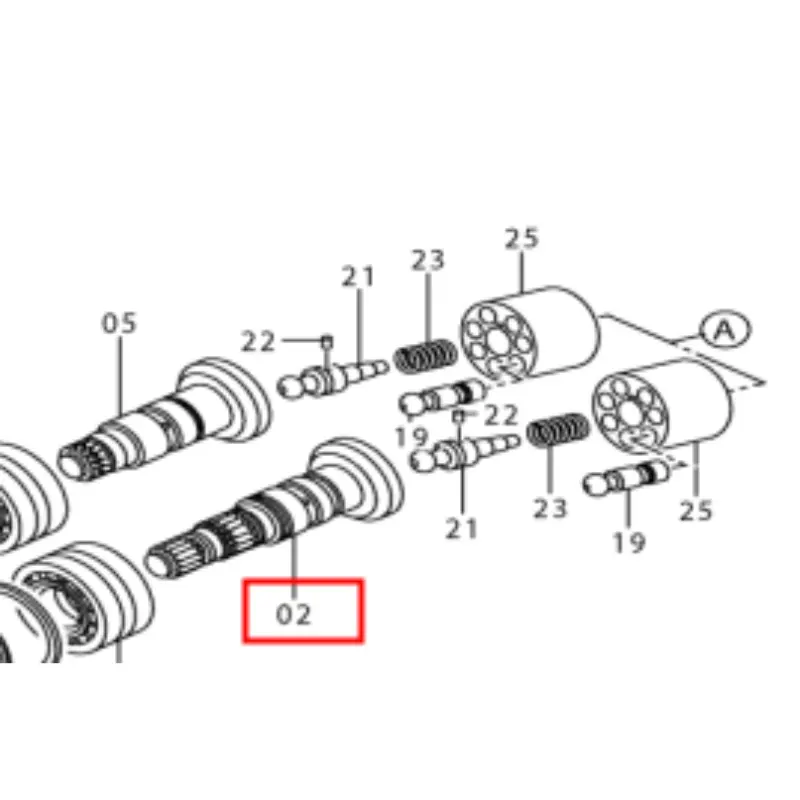YB00001669 HITACHI ZX170W ZX190W ZX210 ZX240-5G