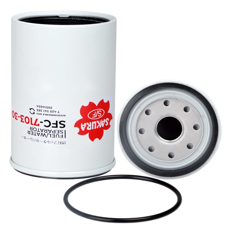 Best-selling Genuine Sakura FuelWater Separator SFC-7103-30 For Excavator Parts.
