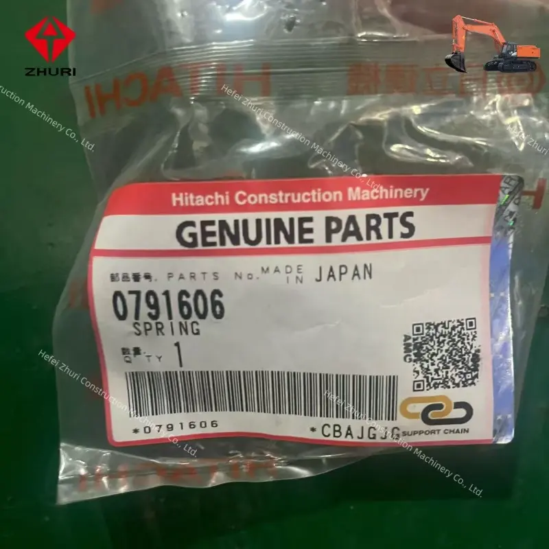 Corrosion-Resistant 0791606 Spring for Excavator Parts
