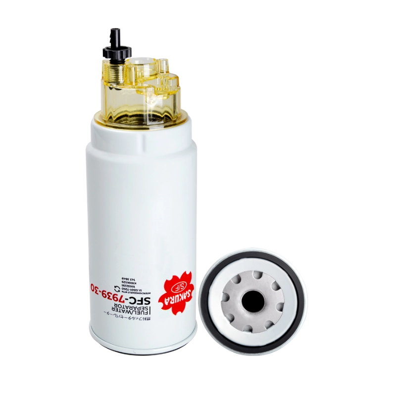Excellent OEM Grade Sakura FuelWater Separator SFC-7939-30B For Excavator Parts.