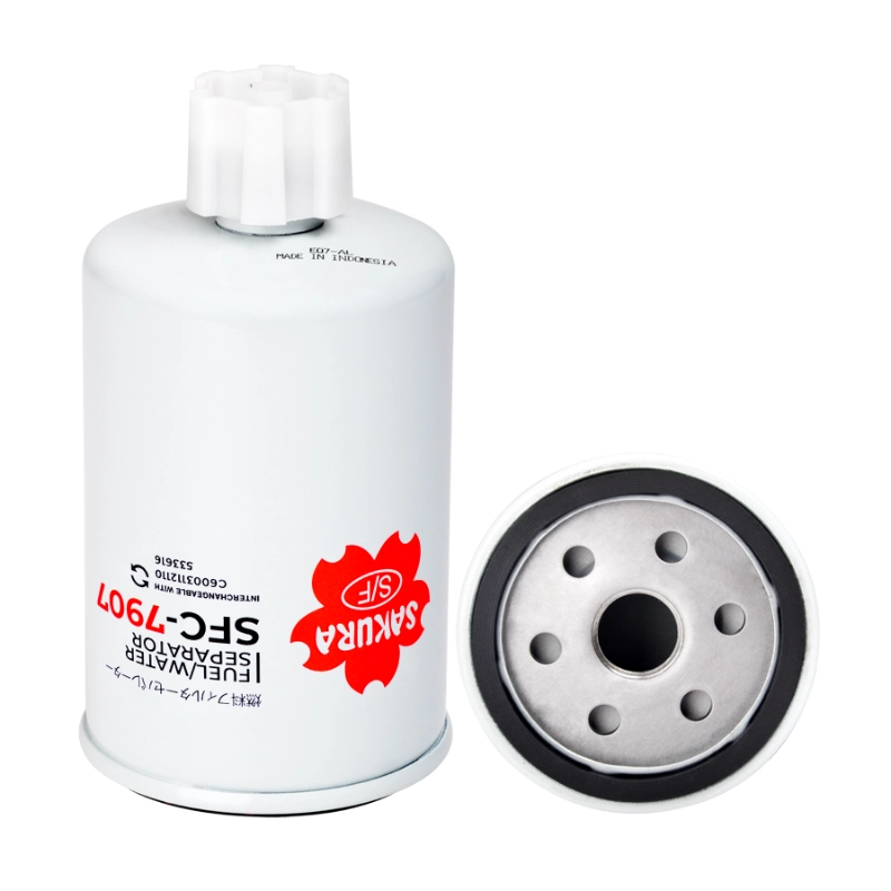 Fast-selling Original Sakura FuelWater Separator SFC-7907 For Excavator Parts.