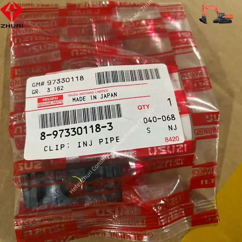 Genuie Excavator Parts Injection Pipe Clip 8973301183 Suitable for Isuzu CYZ CXZ VC46.