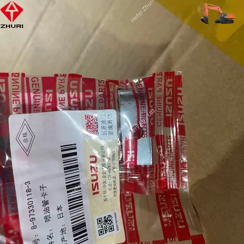 Genuie Excavator Parts Injection Pipe Clip 8973301183 Suitable for Isuzu CYZ CXZ VC46.