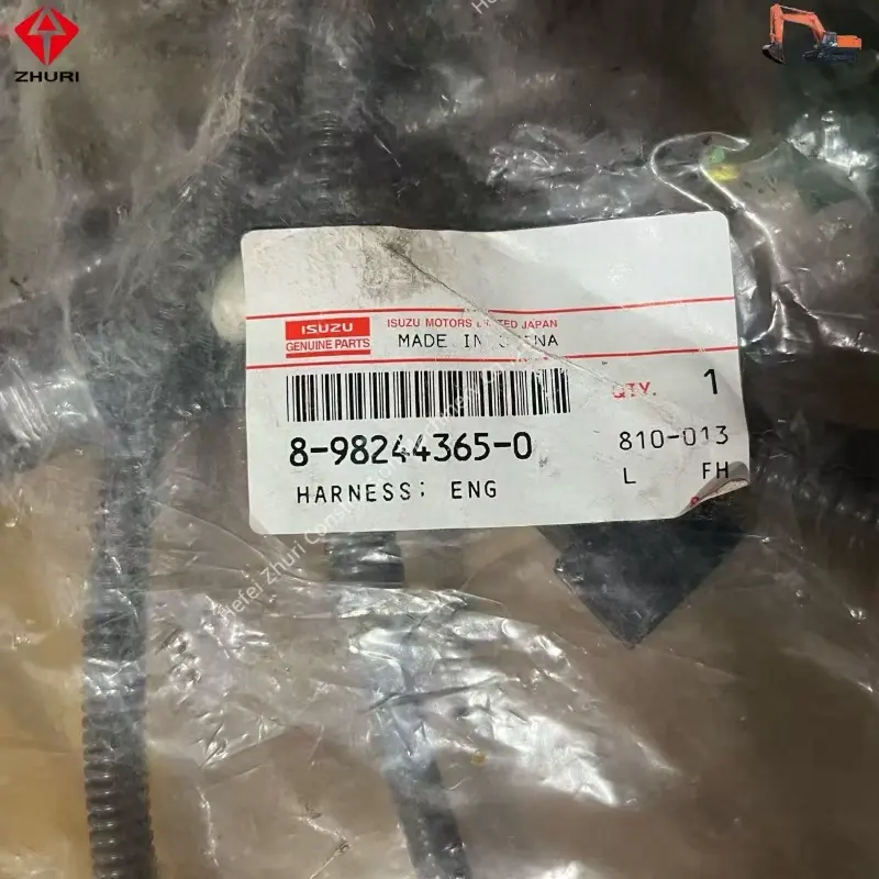 Genuine 4JJ1 Engine Parts Harness 8982443650 For Hitachi ZX130-5A