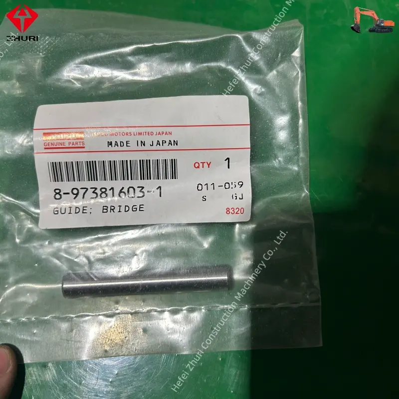 Genuine Excavator Engine Parts Bridge Guide 8973816031 For Isuzu 4HK1 6HK1.