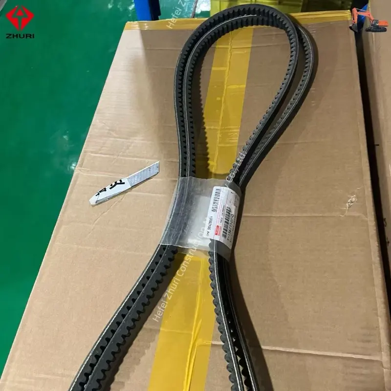 Genuine Excavator Engine Parts Generator Drive Belt 1136715070 For Isuzu 6WG1SY750.
