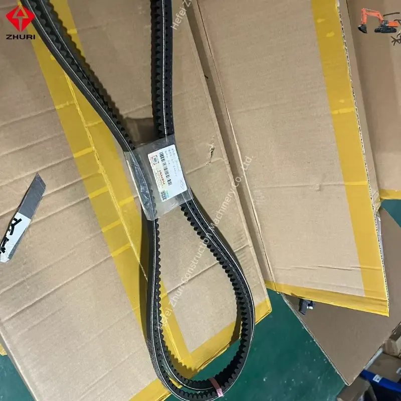 Genuine Excavator Engine Parts Generator Drive Belt 1136715070 For Isuzu 6WG1SY750.