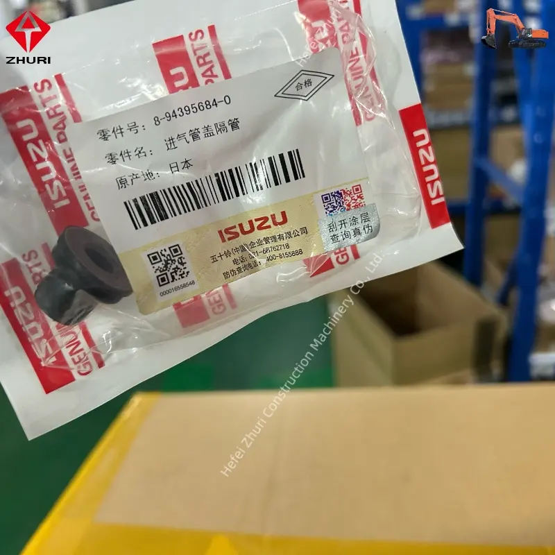 Genuine Excavator Engine Parts Inlet Cover Dist Tube 8943956840 for 4HK1 6SD1.