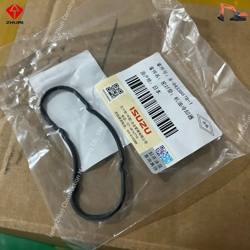 Genuine Excavator Engine Parts Oil Cooler Gasket 8943388781 for Isuzu 4HK1.