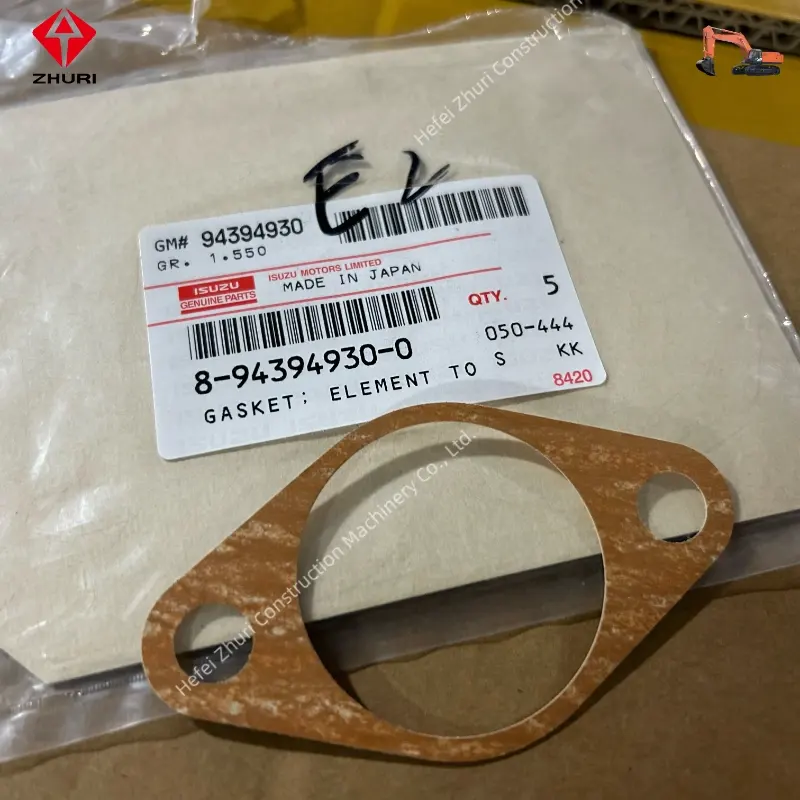 Genuine Excavator Engine Parts Oil Cooler Gasket 8943949300 for 6HK1 6SD1.