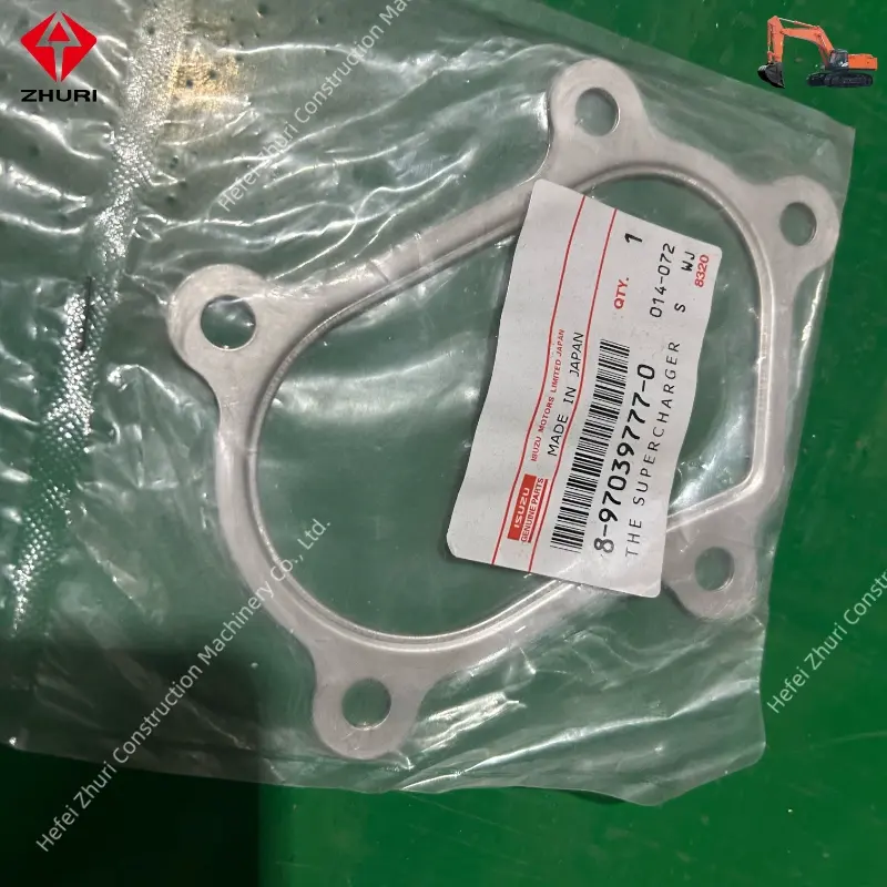 Genuine Excavator Engine Parts Turbocharger to Exhaust Duct Gasket 8970397770 For Isuzu 4HK1.