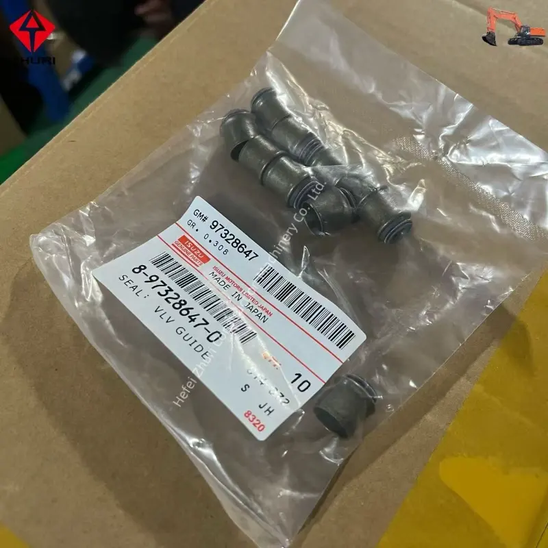 Genuine Excavator Engine Parts Valve Guide Seal 8973286470 For Isuzu 4JJ1.