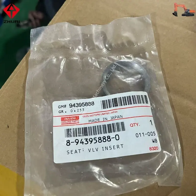 Genuine Excavator Engine Parts Valve Insert Seat 8943958880 Suitable For ISUZU 4HK1 6HK1.