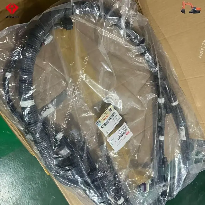 Genuine Excavator Engine Parts Wiring Harness 8980345375 For ISUZU 4jj1.