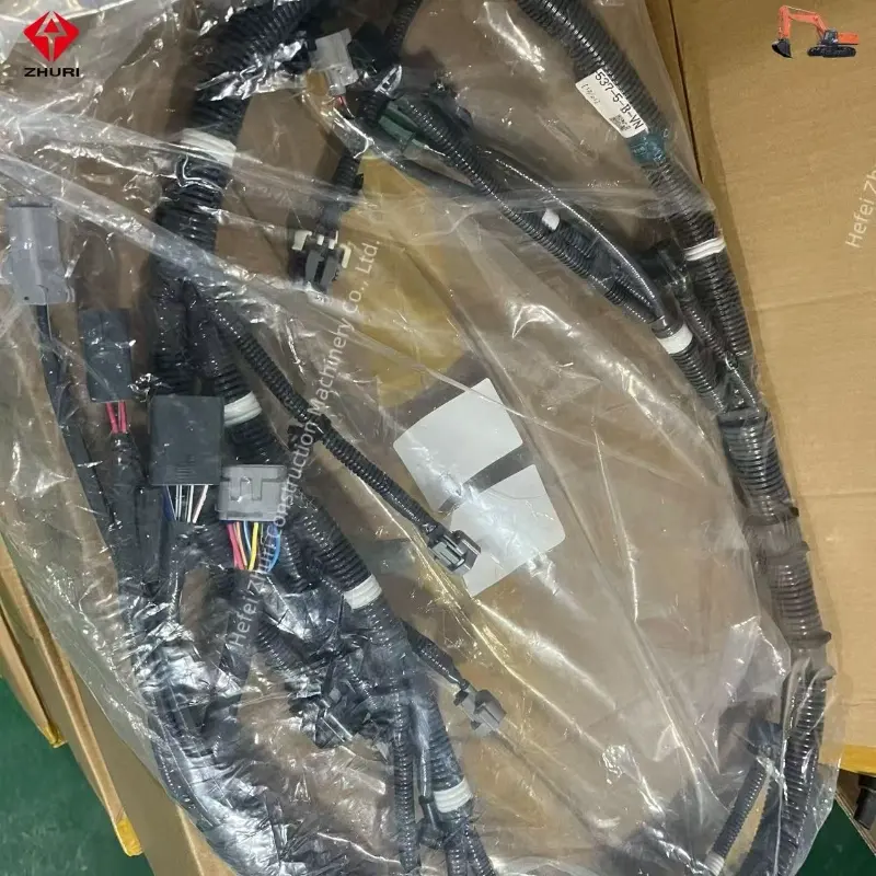 Genuine Excavator Engine Parts Wiring Harness 8980345375 For ISUZU 4jj1.