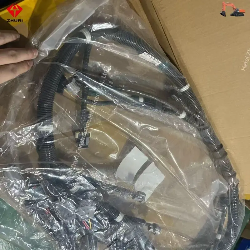 Genuine Excavator Engine Parts Wiring Harness 8980345375 For ISUZU 4jj1.