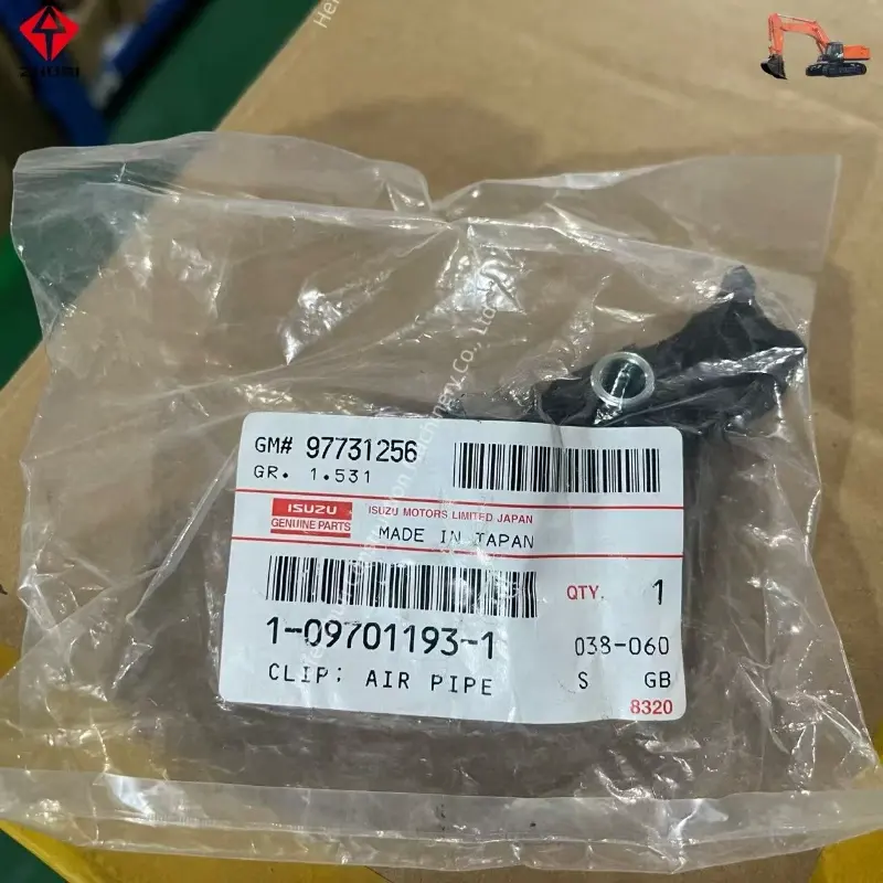 Genuine Excavator Parts Air Pipe Clip 1097011931 Suitable For ISUZU CXZ CYX EXZ.