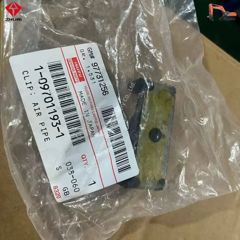 Genuine Excavator Parts Air Pipe Clip 1097011931 Suitable For ISUZU CXZ CYX EXZ.