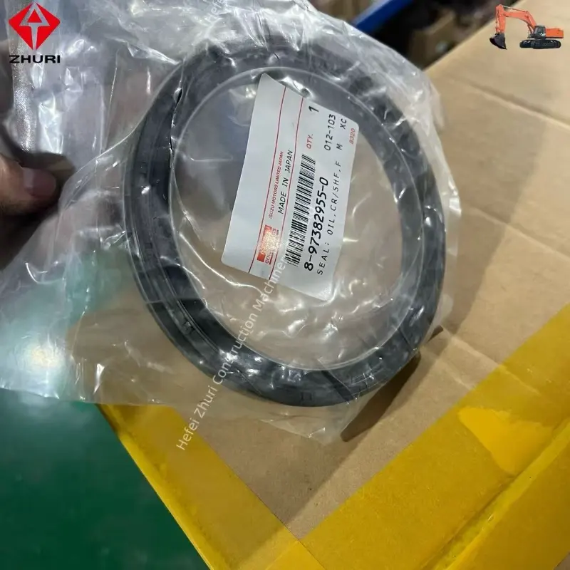 Genuine Excavator Parts Front Crankshaft Oil Seal 8973829550 Suitable For ISUZU XYB 4HK1.