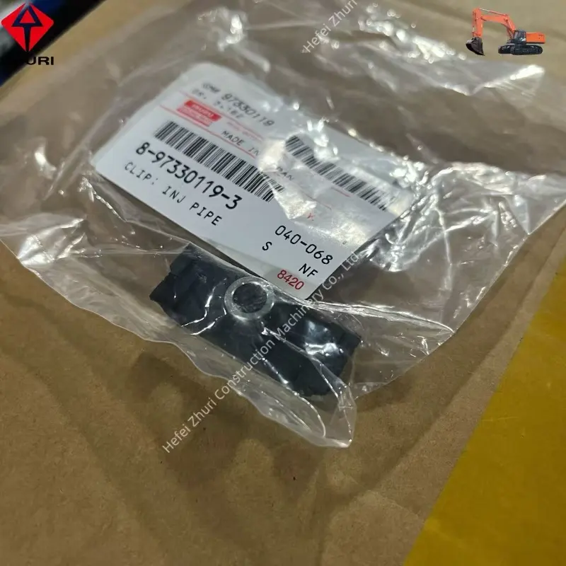 Genuine Excavator Parts Injection Pipe Clip 8973301193 Suitable For Isuzu CYZ CXZ VC46.