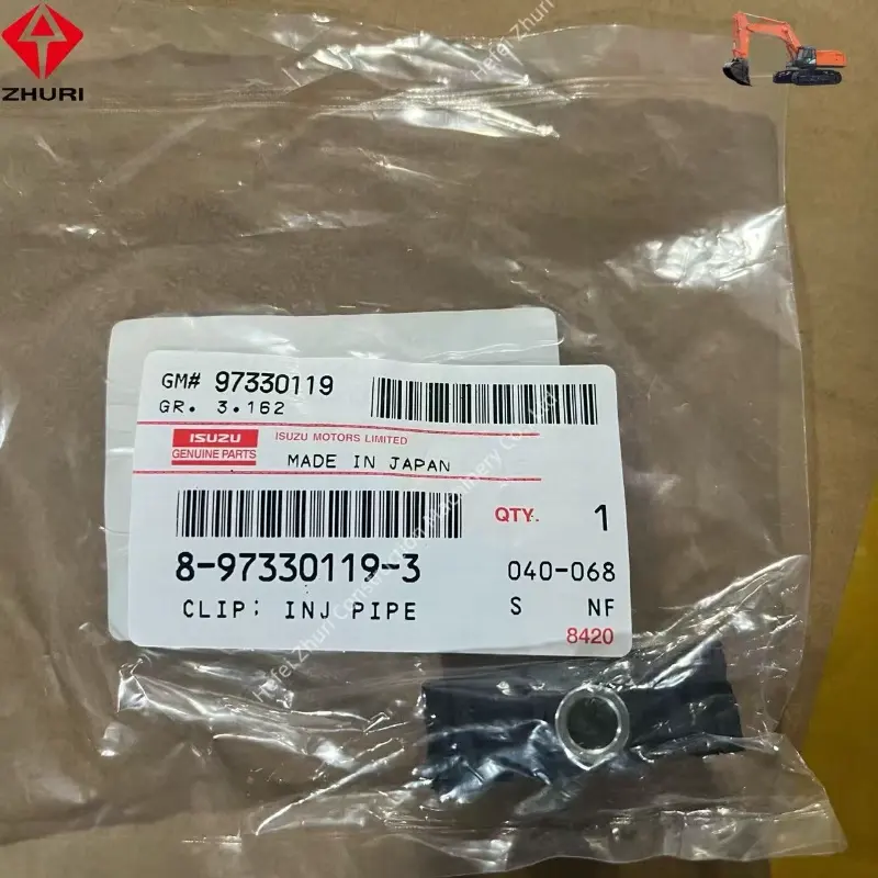 Genuine Excavator Parts Injection Pipe Clip 8973301193 Suitable For Isuzu CYZ CXZ VC46.