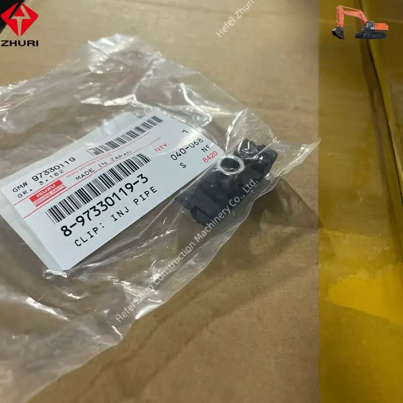 Genuine Excavator Parts Injection Pipe Clip 8973301193 Suitable For Isuzu CYZ CXZ VC46.