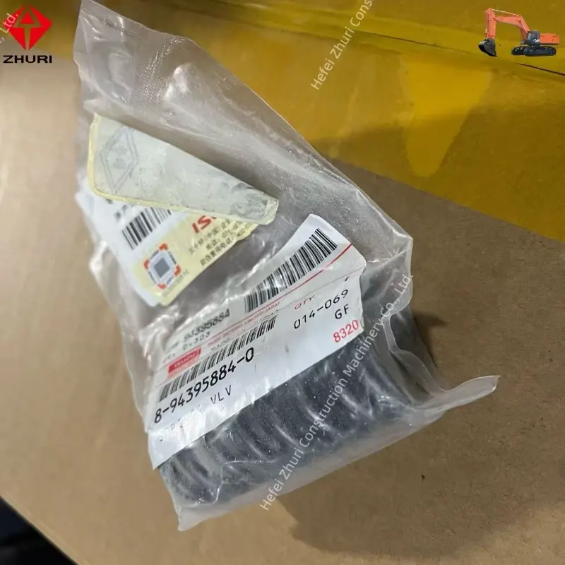 Genuine Excavator Parts Valve Spring 8943958840 For Isuzu ZX350 ZX360 FVR34 CX360-3H ZX330-3 SH370 JCB330 6HK1TC.