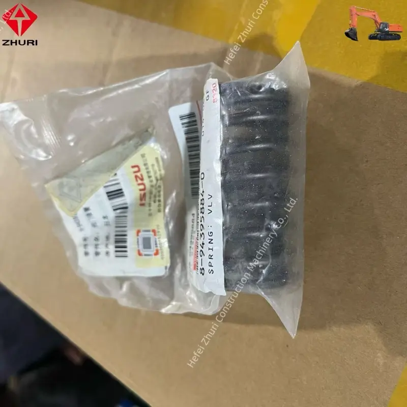 Genuine Excavator Parts Valve Spring 8943958840 For Isuzu ZX350 ZX360 FVR34 CX360-3H ZX330-3 SH370 JCB330 6HK1TC.