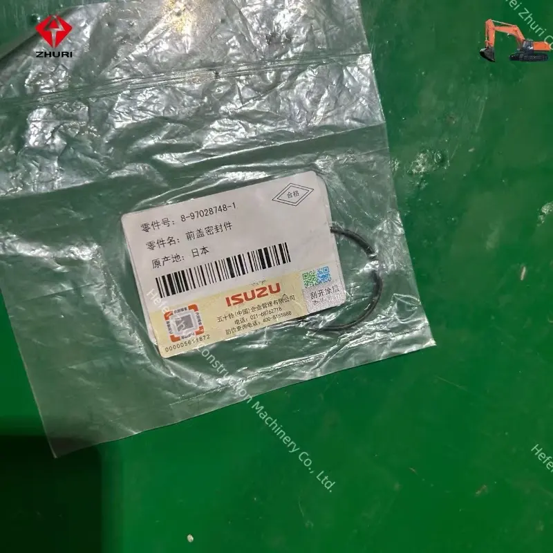 Genuine Excavator Spare Parts Isuzu Engine Parts Front Cover Gasket 8970287481.