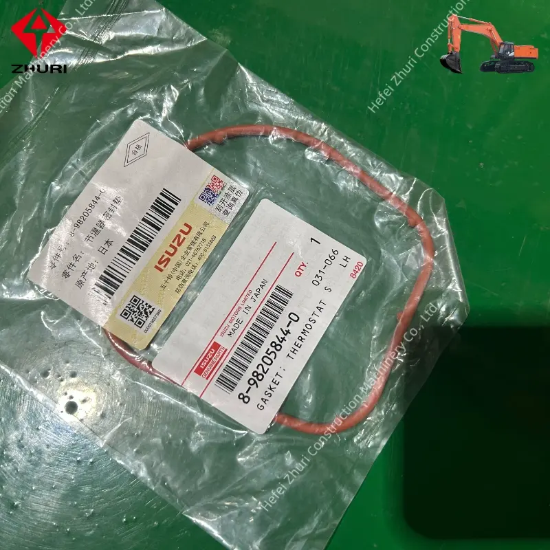 Genuine Excavator Spare Parts Isuzu Thermostat Water Pump Gasket 8982058440 For 6WG1.