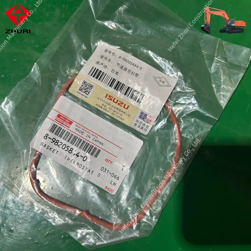 Genuine Excavator Spare Parts Isuzu Thermostat Water Pump Gasket 8982058440 For 6WG1.