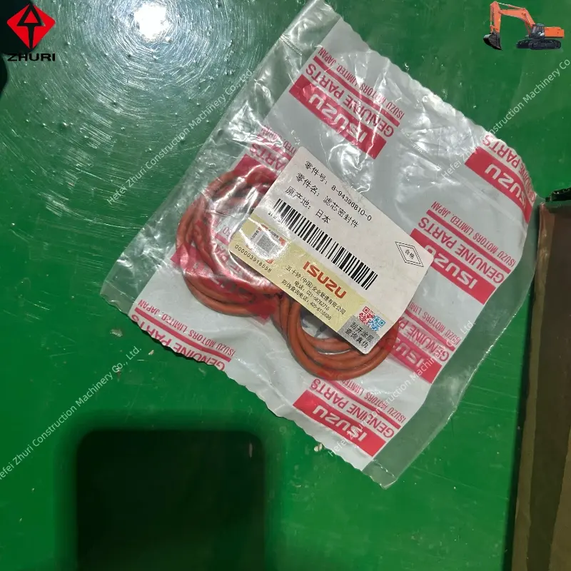 Genuine Excavator Spare Parts Oil Cooler Gasket 8943968100 For Isuzu 6HK1 6SD1.