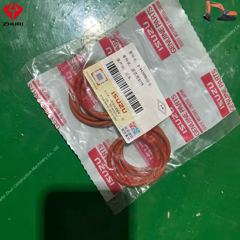 Genuine Excavator Spare Parts Oil Cooler Gasket 8943968100 For Isuzu 6HK1 6SD1.